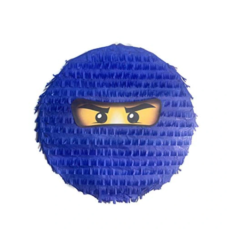 IPINATA Blue Ninja Face Pinata