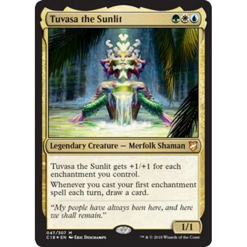 Magic: The Gathering – Tuvasa the Sunlit – Foil – Commander 2018